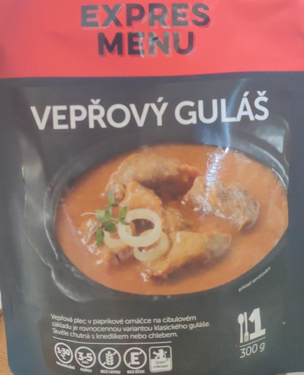 Fotografie - Vepřový guláš Expres menu