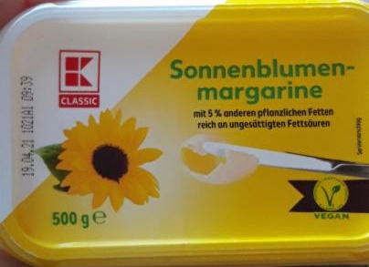 Fotografie - Sonnenblumen-margarine K-Classic
