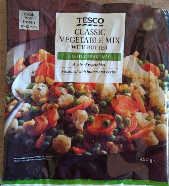Fotografie - Classic Vegetable Mix with Butter Tesco