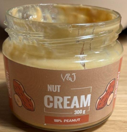 Fotografie - NUT CREAM 100% peanut crunchy V&J