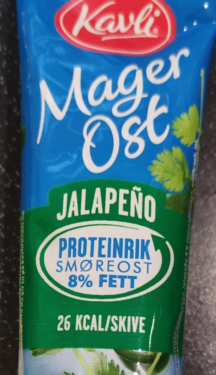 Fotografie - Mager Ost Jalapeño proteinrik 8% fett Kavli