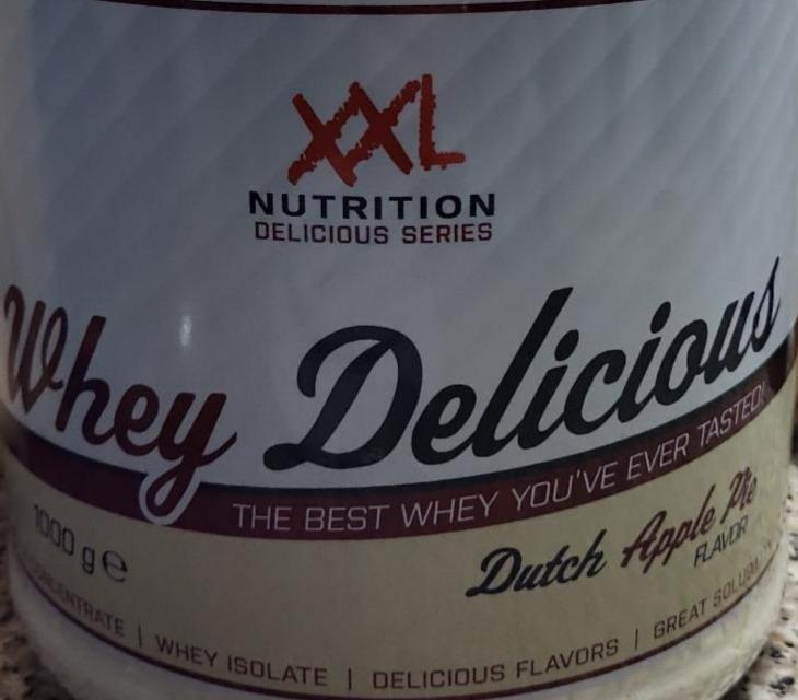 Fotografie - Whey Delicious Dutch Apple Pie XXL Nutrition