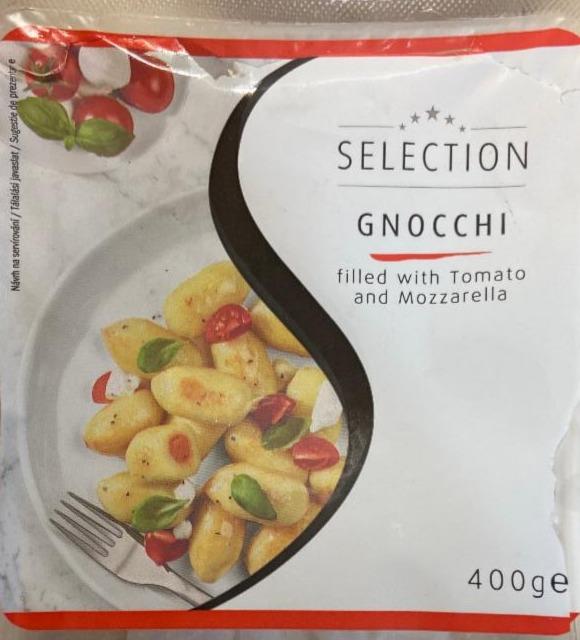 Fotografie - Gnocchi tomato and mozzarella Selection