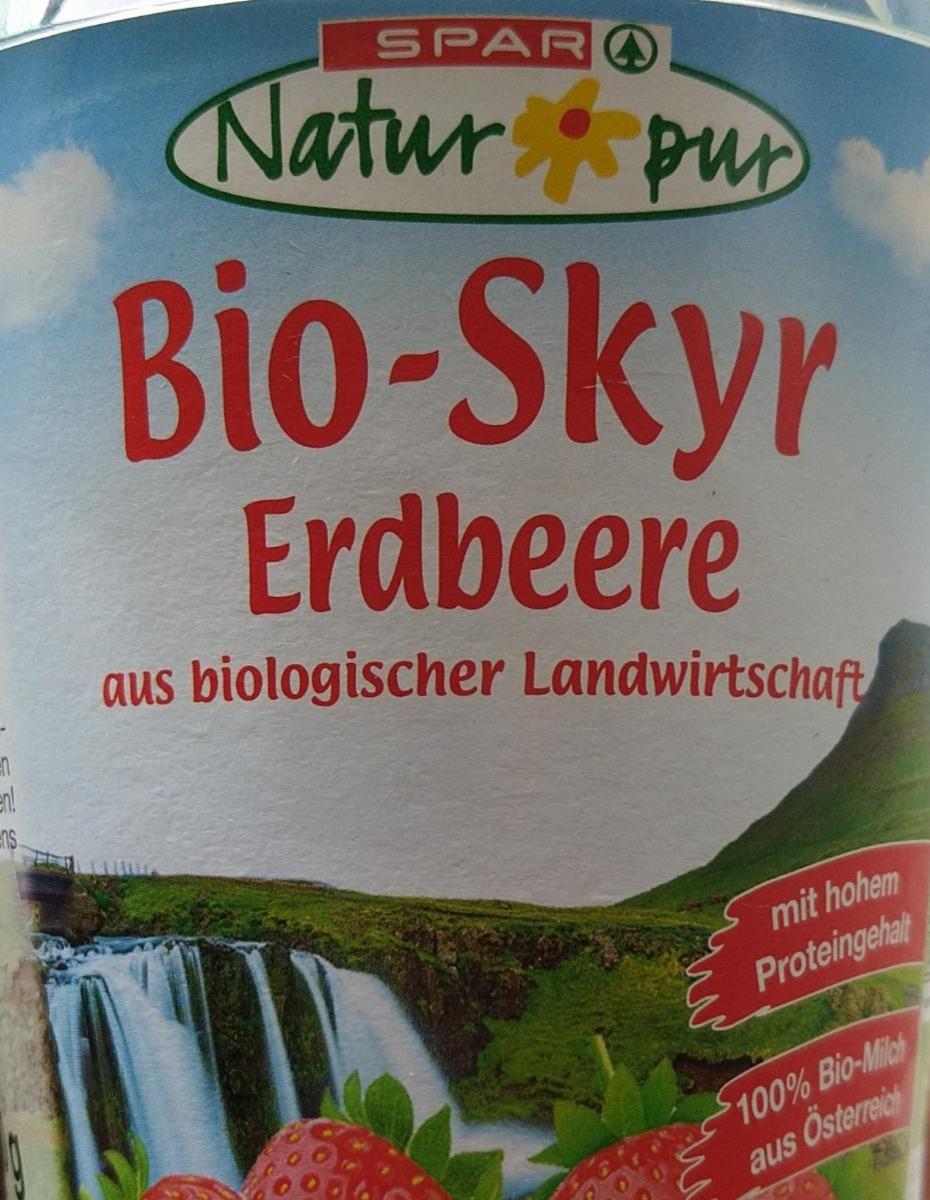 Fotografie - Bio-Skyr Erdbeere Spar Natur pur