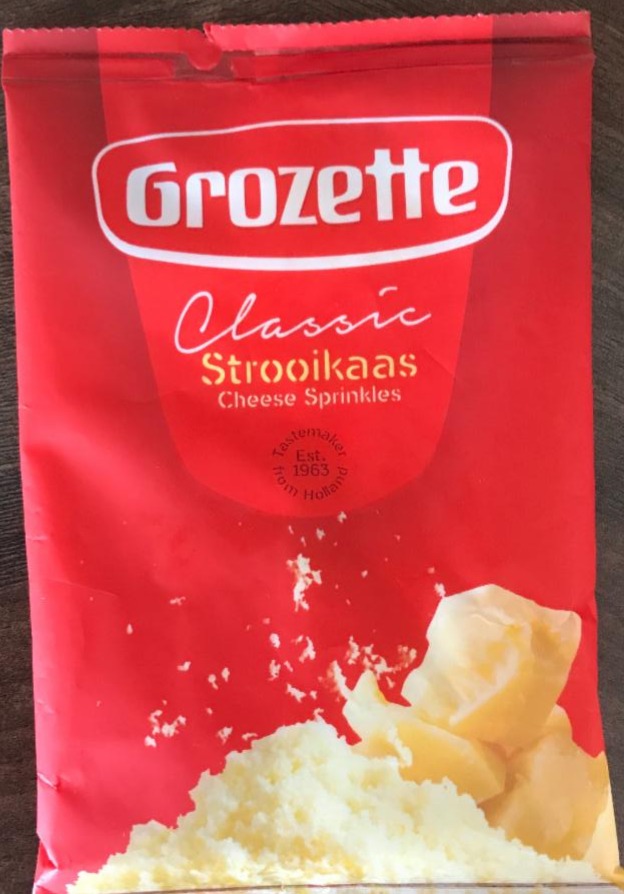 Fotografie - Strooikaas Cheese Sprinkles Grozette