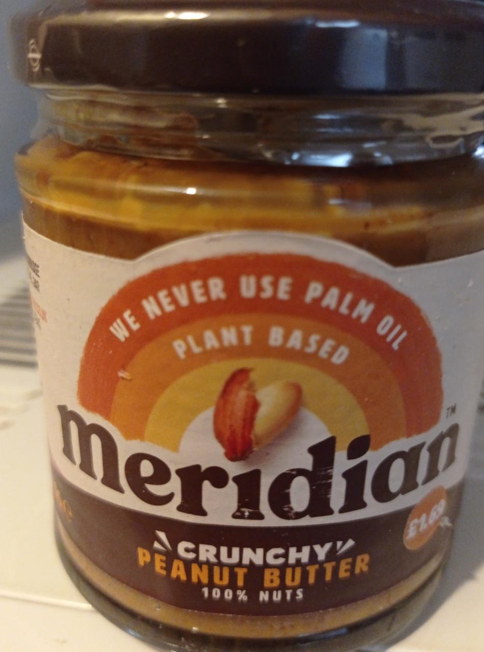 Fotografie - Crunchy Peanut Butter 100% Nuts Meridian