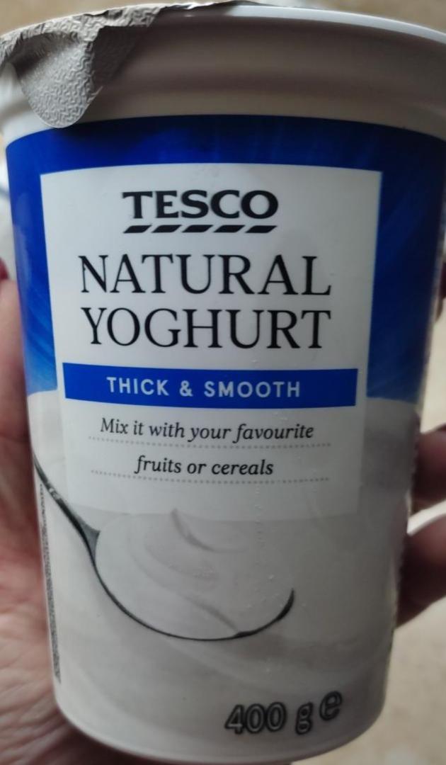 Fotografie - Natural Yoghurt 3,8% Tesco