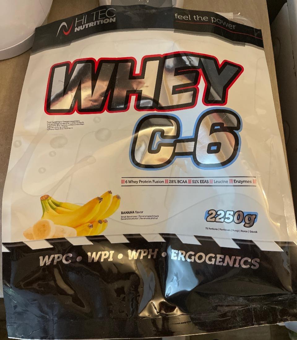 Fotografie - Whey C6 Banana HiTec Nutrition