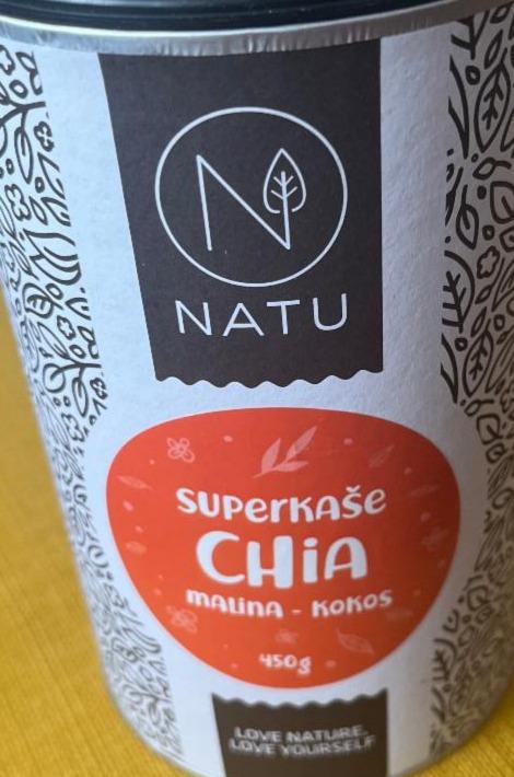 Fotografie - Superkaše Chia Malina - kokos Natu
