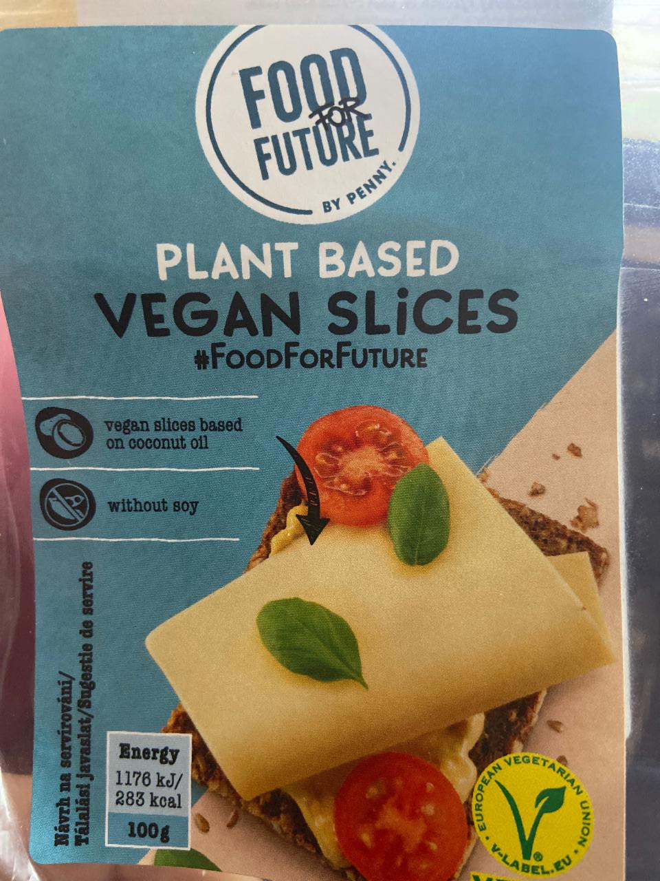 Fotografie - Plant Based Vegan Slices Food for Future