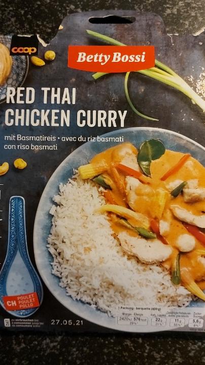 Fotografie - Betty Bossi Red Thai Chicken Curry