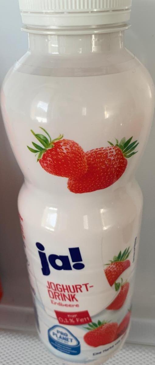 Fotografie - Joghurt Drink Erdbeere ja!