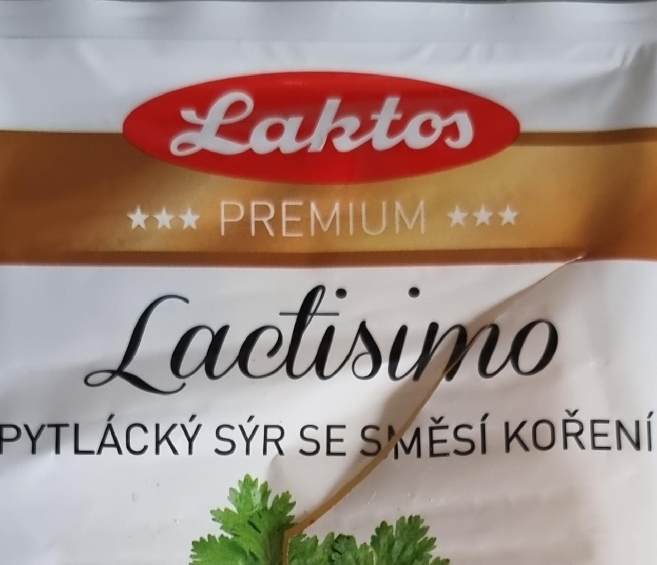 Fotografie - Lactisimo pytlácký sýr se směsí koření Laktos