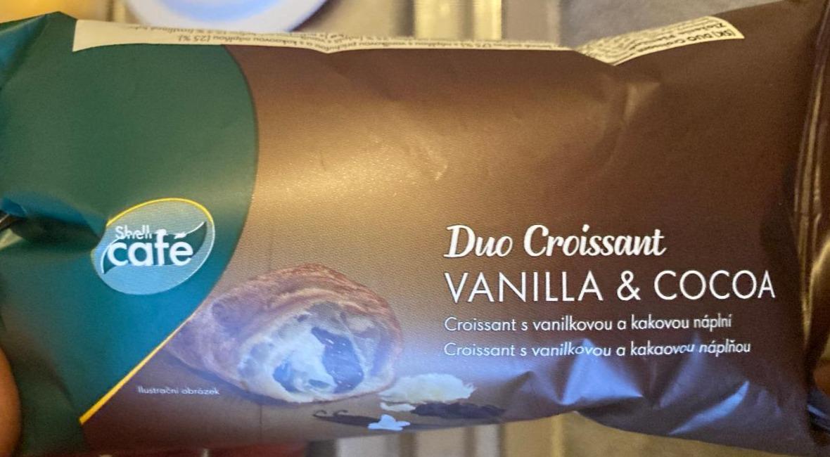 Fotografie - Duo Croissant Vanilla & Cocoa Shell café