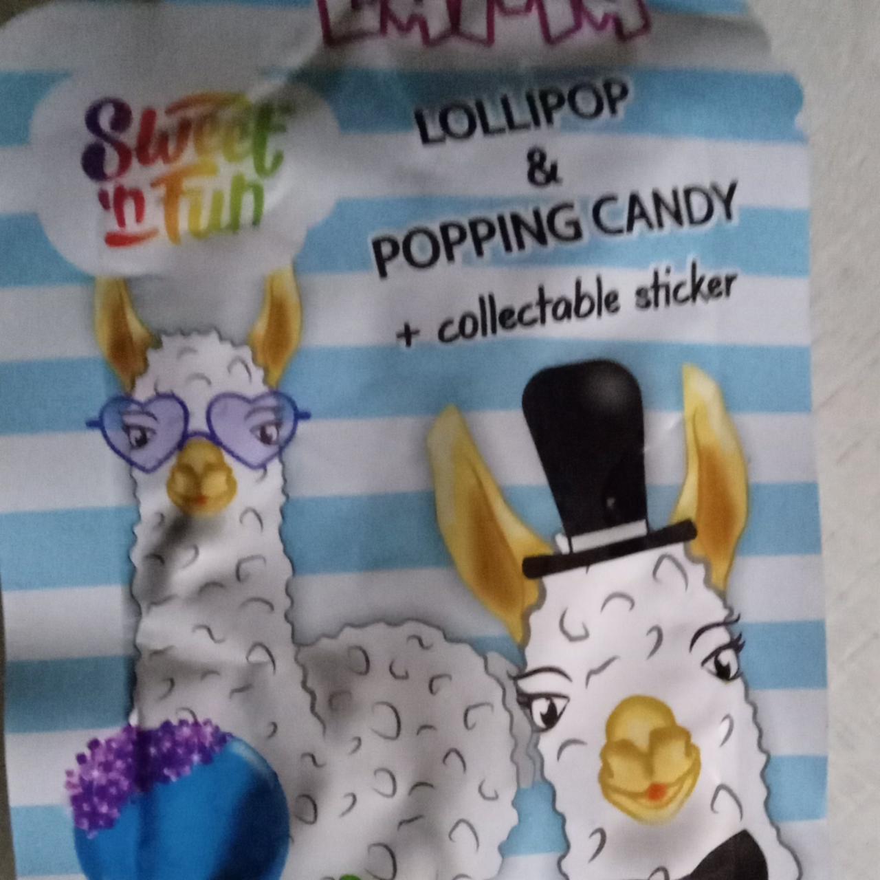 Fotografie - Lollipop & Popping candy Lama Sweet'n Fun