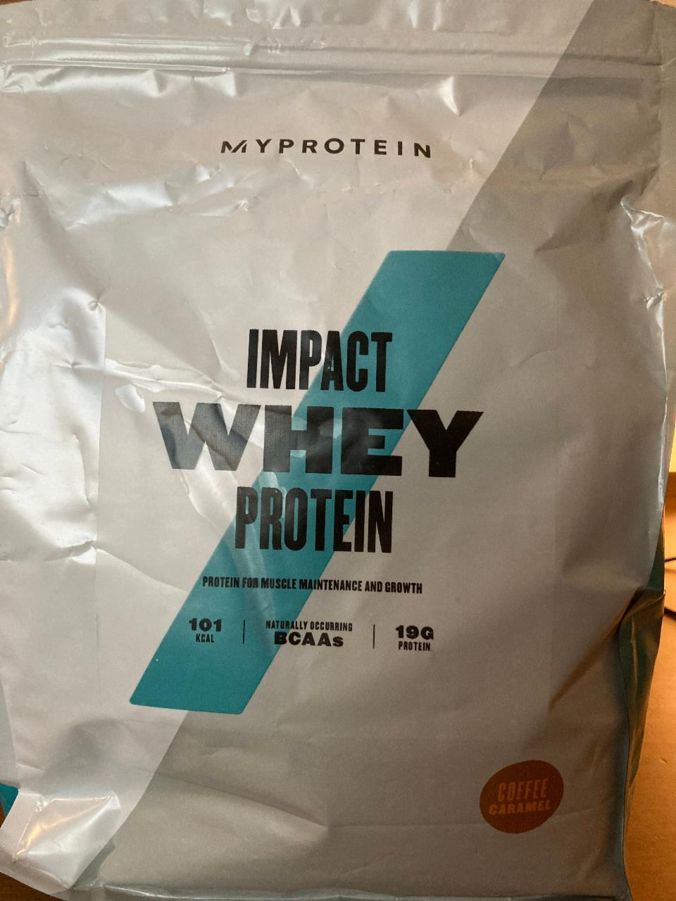 Fotografie - Impact Whey Protein Coffee Caramel MyProtein