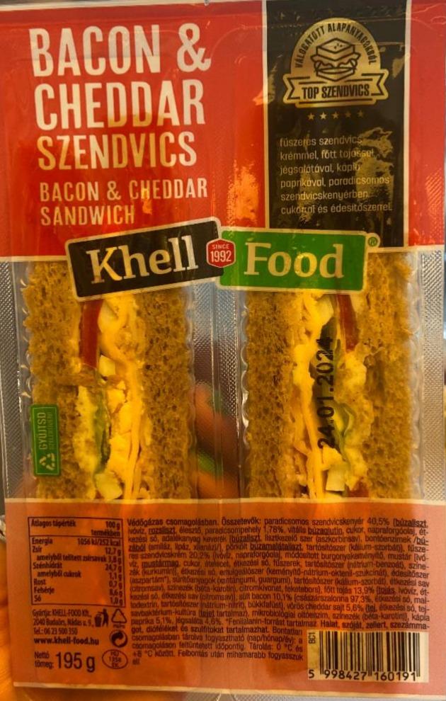 Fotografie - Sandwich Beacon and Cheddar Khell-Food