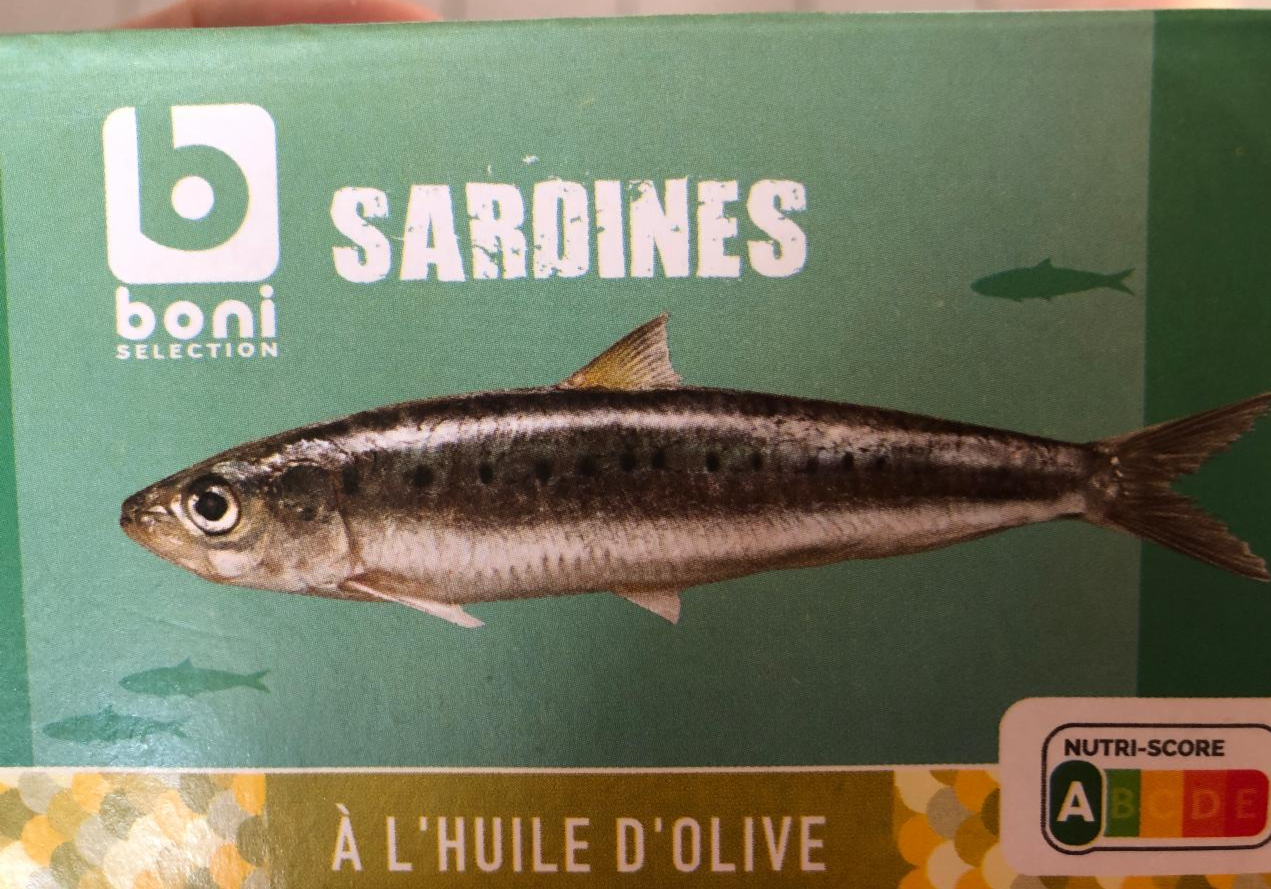 Fotografie - Sardines à l'huile d'olive Boni