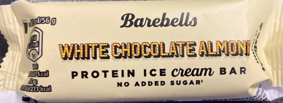 Fotografie - White Chocolate Almond protein ice cream bar Barebells