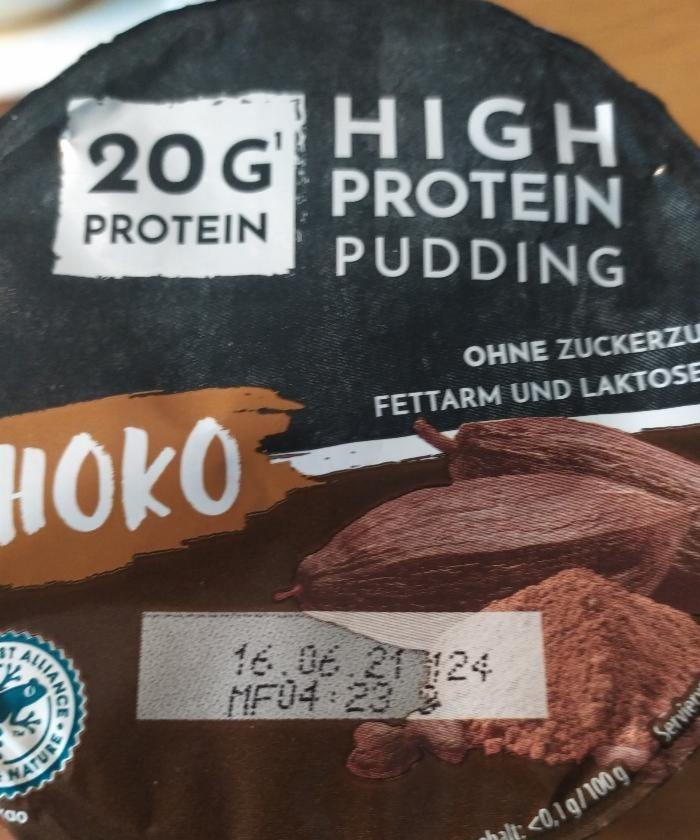 Fotografie - High protein pudding schoko Rainforest