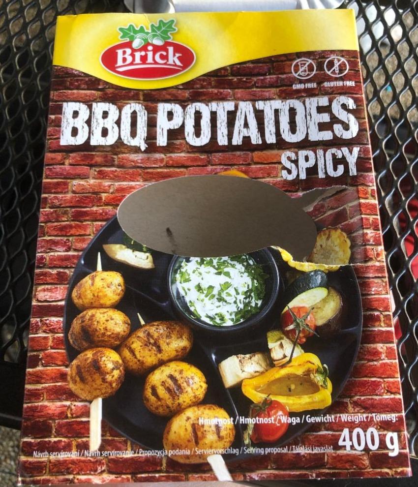 Fotografie - BBQ Potatoes Spicy Brick