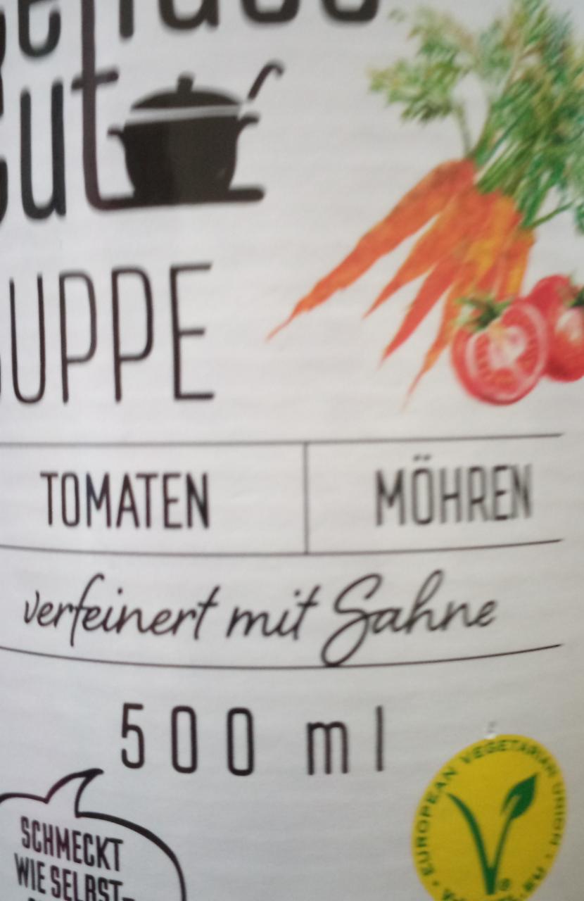 Fotografie - Tomaten Möhren Suppe Genuss Gut