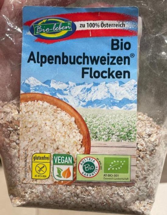 Fotografie - Bio Alpenbuchweizen Flocken Bio-leben