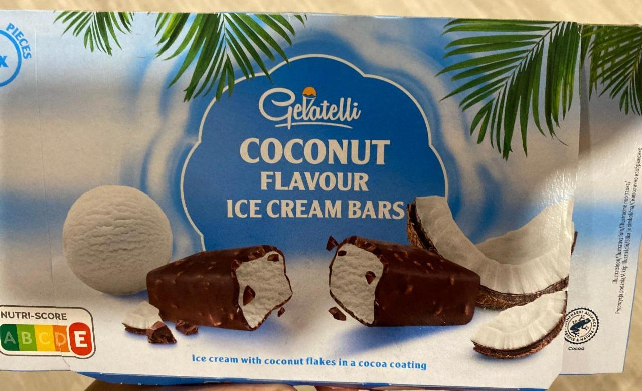 Fotografie - Coconut Flavour ice cream bars Gelatelli