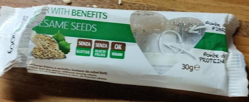 Fotografie - Bar with benefits sesame seeds FoodNess