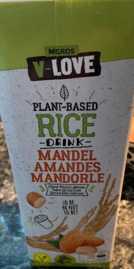 Fotografie - V-Love Rice Drink Mandel Migros