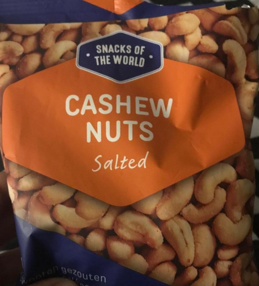 Fotografie - Cashew Nuts Salted Snacks of The World