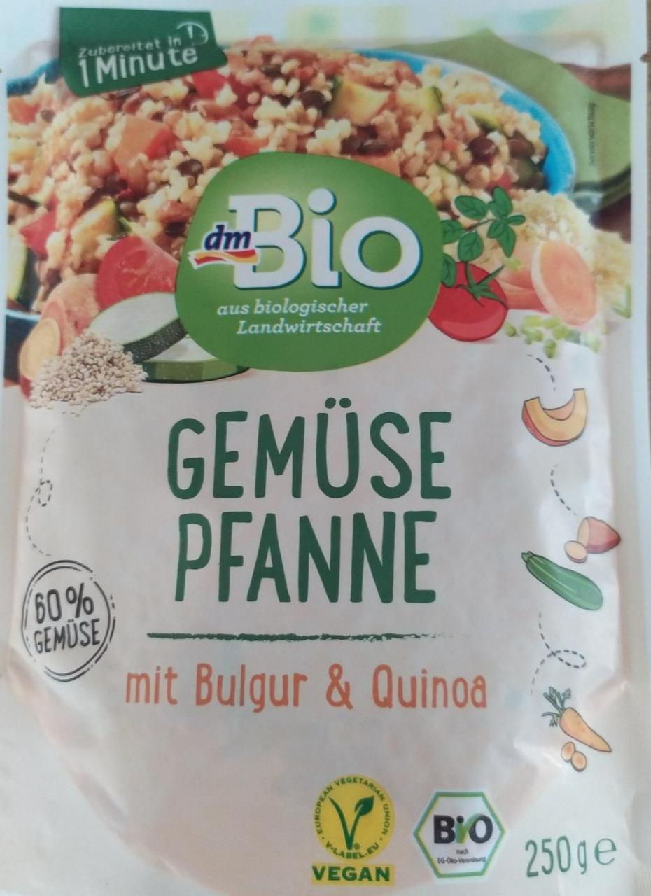 Fotografie - Gemüse pfanne mít Bulgur & Quinoa dmBio