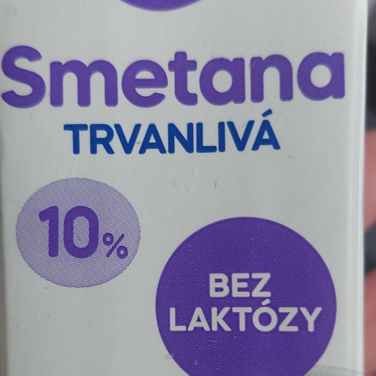 Fotografie - Smetana trvanlivá 10% bez laktózy Boni