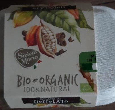 Fotografie - Bio organic 100% Natural Gelato Cioccolato Siviero Maria