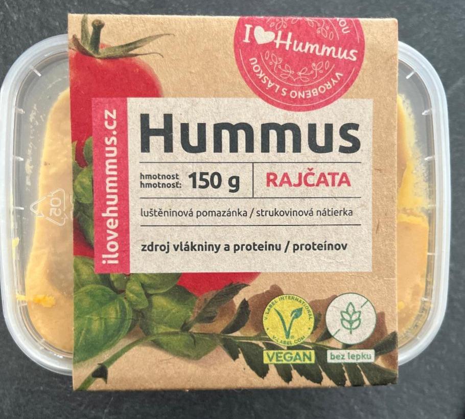 Fotografie - Hummus Rajčata I love Hummus