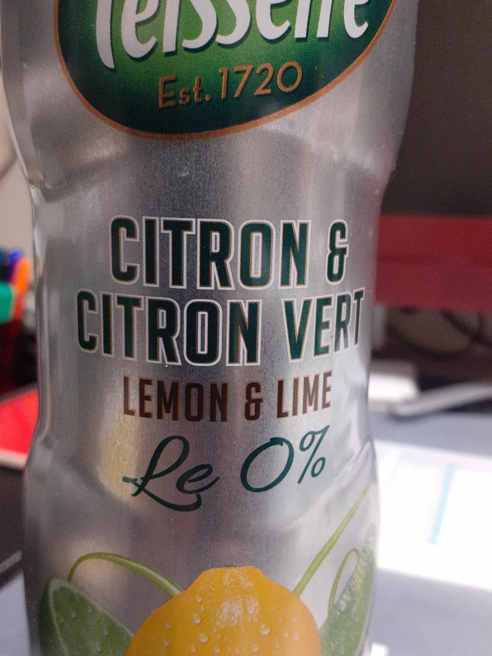 Fotografie - Citron & Lime Le 0% Teisseire