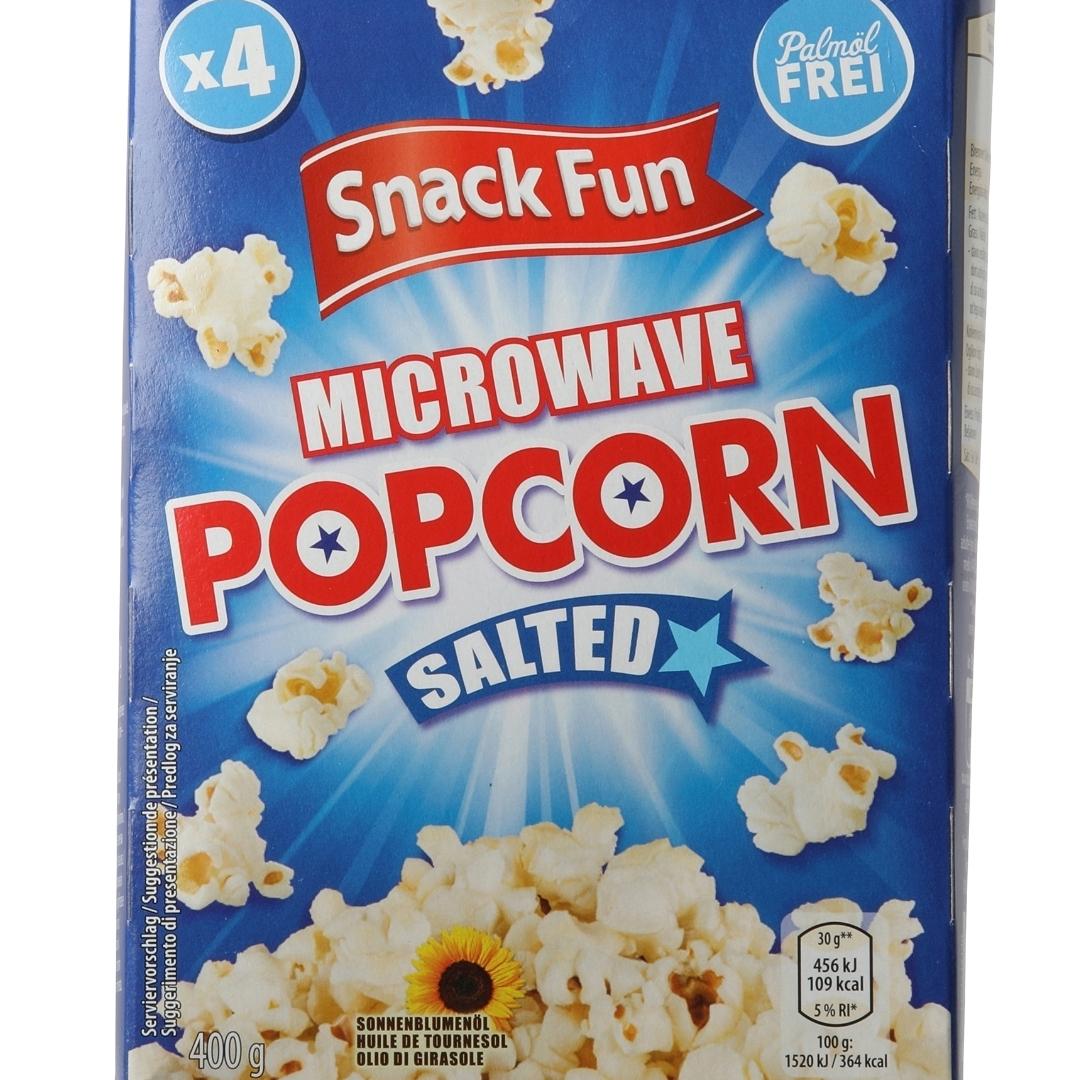 Fotografie - Microwave Popcorn Salted Snack Fun