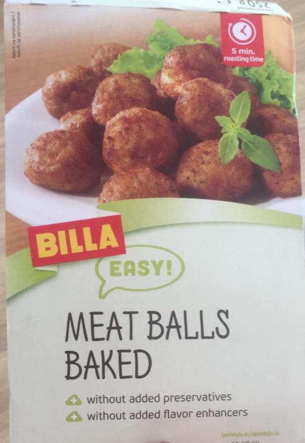 Fotografie - Meat balls baked Billa Easy!