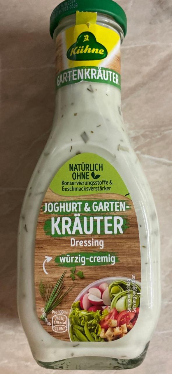 Fotografie - Joghurt & Gartenkräuter Dressing Kühne