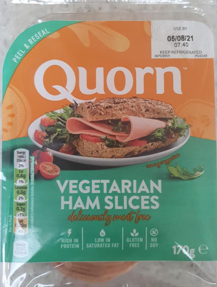 Fotografie - Vegetarian Ham Slices Quorn
