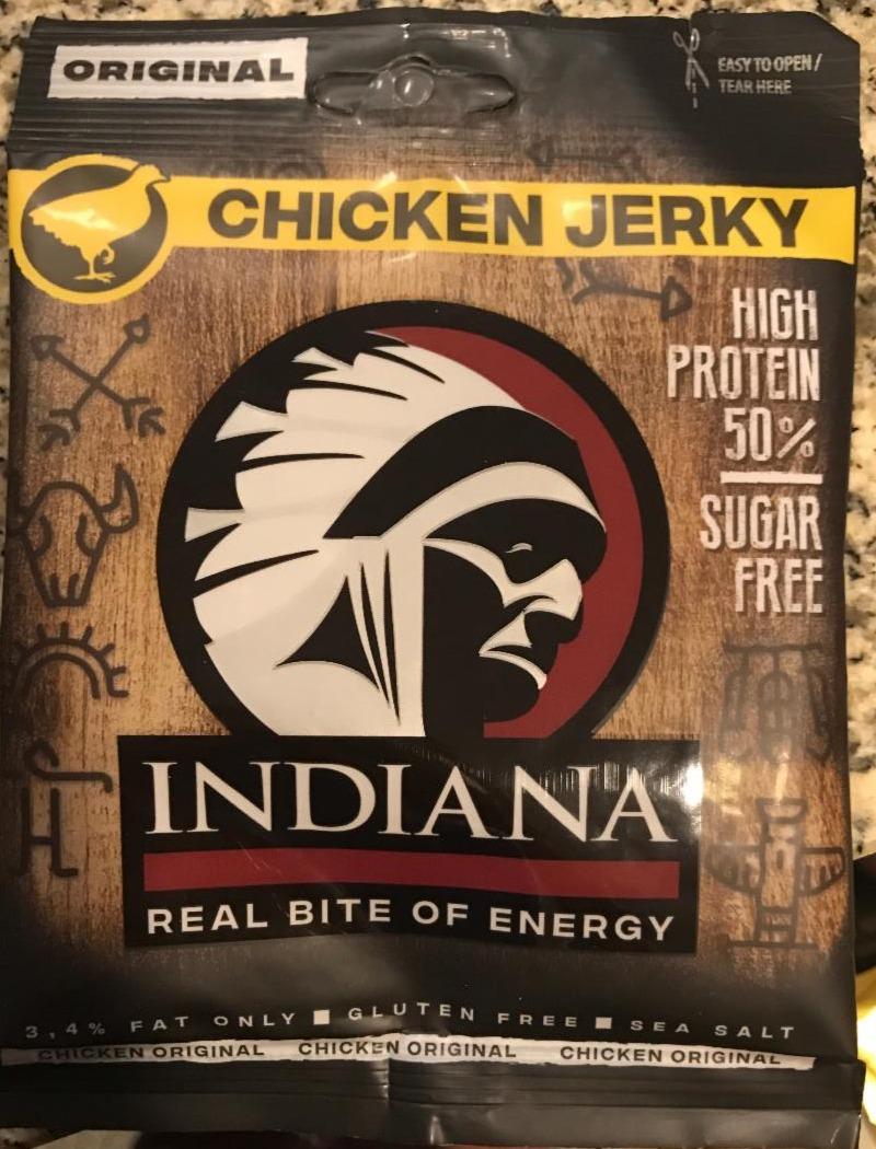 Fotografie - Chicken jerky high protein Indiana Jerky
