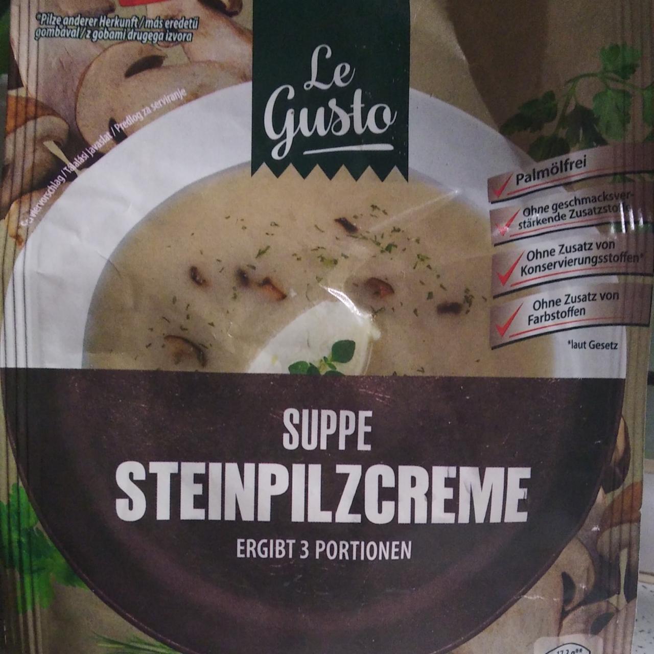 Fotografie - Suppe steinpilzcreme Le Gusto