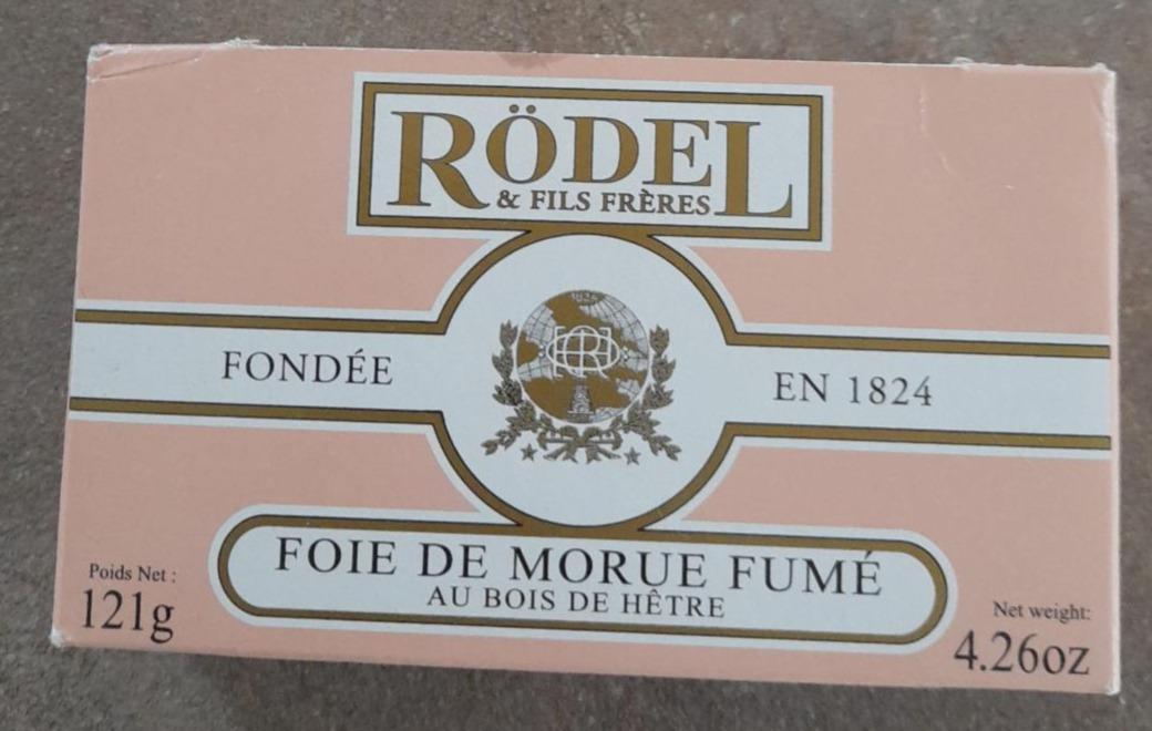 Fotografie - Foie de Morue fumé au bois de hêtre Rödel