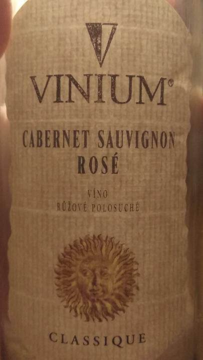 Fotografie - Vinium Classique Cabernet Sauvignon rosé