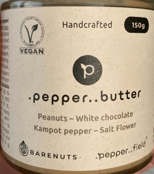 Fotografie - Pepper Butter Peanuts White Chocolate Barenuts