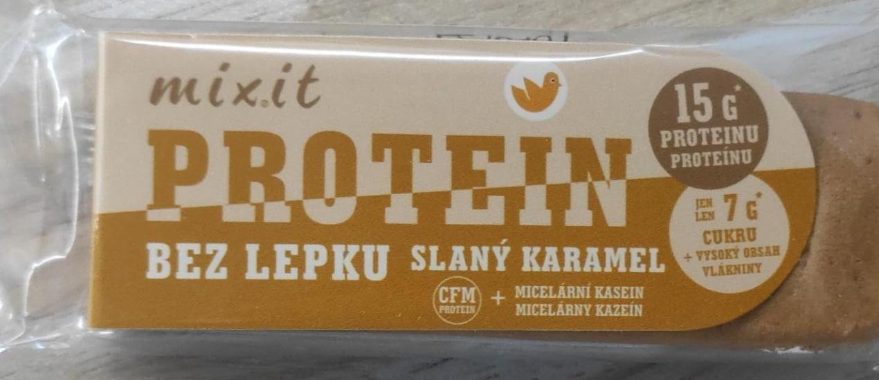 Fotografie - Protein bez lepku Slaný karamel Mixit