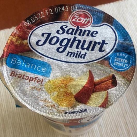 Fotografie - Sahne Joghurt mild Bratapfel