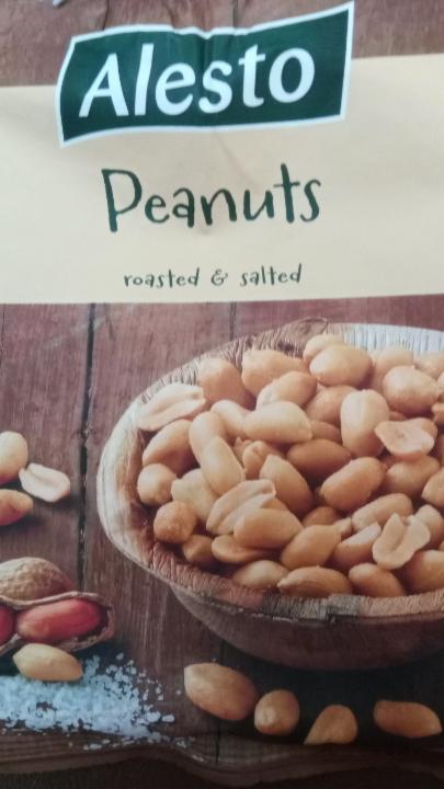 Fotografie - peanuts roasted & salted (arašídy loupané, pražené, solené) Alesto