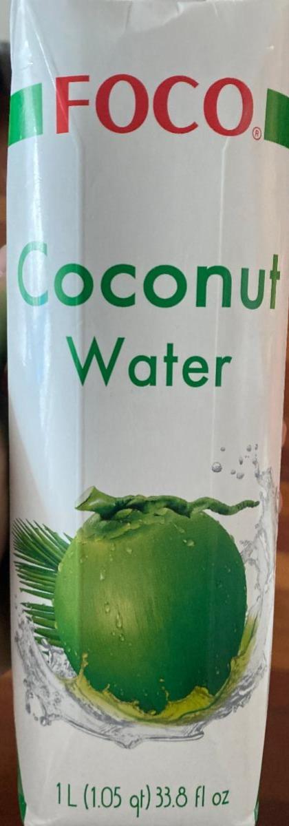 Fotografie - Foco Coconut water 100% natural