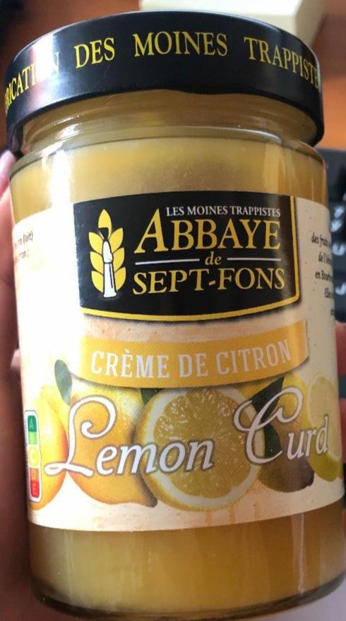 Fotografie - Crème De Citron Abbaye de Sept-Fons